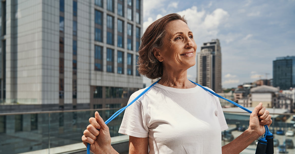 Boldog nő menopauza tünetek nélkül